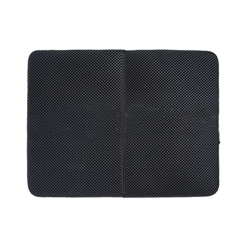 Cat Litter Mat EVA Double Layer Cat Litter Mats with Waterproof Bottom Laye