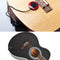 Professional Piezo Contact Microphone Pickup with Wrap Tape and Clip for Acoustic Guitar Violin
