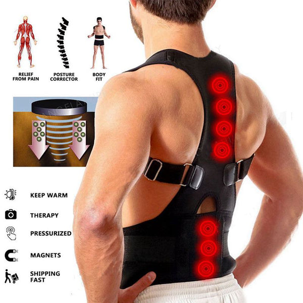 Medical Posture Corrector Adjustable for Magnetic Posture Correction For Me W6V1