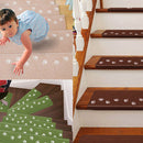 Luminous Self-Adhesive Non-slip Floor Stair Carpets Bear Claw Pattern Glow