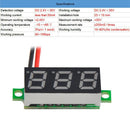 5pcs Mini Digital DC Voltmeter 0.28 Inch Two-Wire 2.5V-30V Mini Digital DC