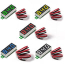 5pcs Mini Digital DC Voltmeter 0.28 Inch Two-Wire 2.5V-30V Mini Digital DC