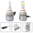 New 2pcs C6 LED Car Headlight Kit COB 9005 36W 7600LM White Light Bulbs D6X5
