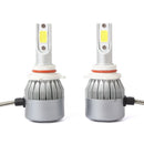 New 2pcs C6 LED Car Headlight Kit COB 9005 36W 7600LM White Light Bulbs D6X5