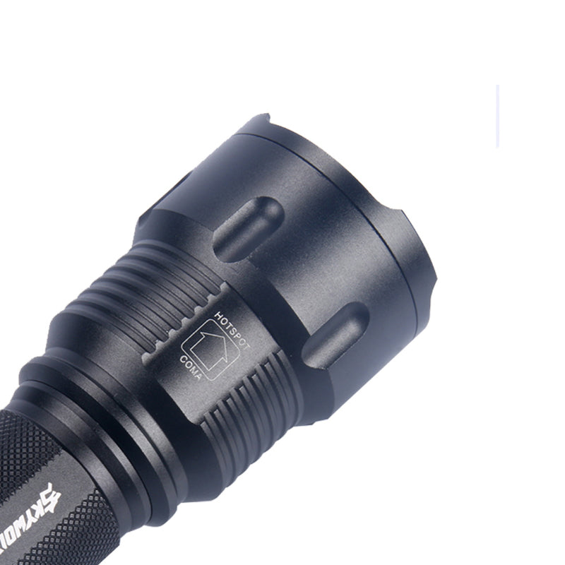 SKYWOLFEYE T135 26650 Battery Flashlight 5 Modes 500 Lumens LED Work Light USB Rechargeable Emergency Lantern