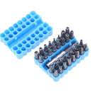 33pcs Torq Torx Hex Star Spanner Electric Screwdriver Extension Holder Bit
