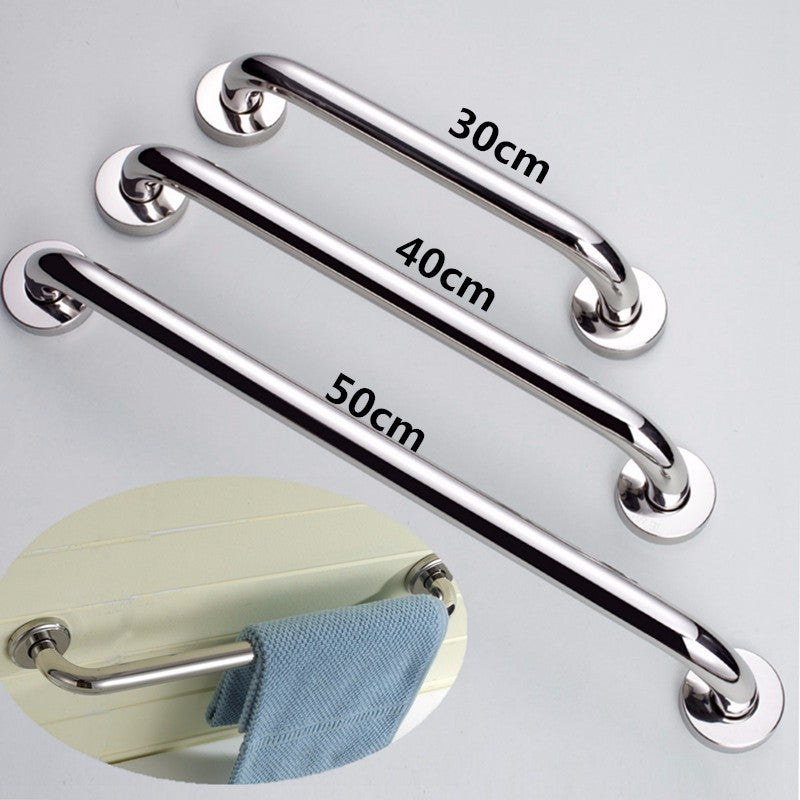 New Bathroom Tub Toilet Stainless Steel Handrail Grab Bar Shower Safety Sup O8U6