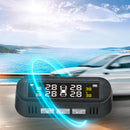 External Solar Voice Tire Pressure Monitoring System USB Pressure Detector Monitor Built-in Sensor