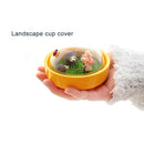 400ML Office Creative Cup Micro-Landscape Garden Cap Drink Water Milk Cup C L3Z3