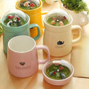 400ML Office Creative Cup Micro-Landscape Garden Cap Drink Water Milk Cup C L3Z3
