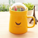 400ML Office Creative Cup Micro-Landscape Garden Cap Drink Water Milk Cup C L3Z3