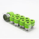 9pcs Mini Cookie Cutters Pie Crust Vegetable fruit Cutter baking Set tools  E4R3
