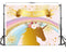 210x150cm Unicorn Wall Photography Backdrop Studio Kids Photo Props Backgrounds Decorations