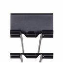 48 pcs 25mm Black Metal Binder Clips File Paper Clip Document Office Suppli F6Q3