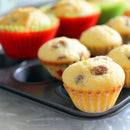 Heavy duty carbon steel cupcake baking tray,12 mini cup cupcake shaped cake
