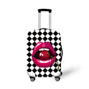 Honana Cherry Lips Elastic Luggage Cover Trolley Case Cover Durable Suitcase Protector 18-32 Inch