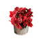 Country retro old metal flower bucket flower creative home desktop decorati