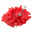 Cute Spilled Tomato Sauce Shape Silicone Drink Cup Coaster Mug Holder Pad-R R3V7