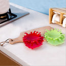 Cute Spilled Tomato Sauce Shape Silicone Drink Cup Coaster Mug Holder Pad-R R3V7
