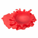 Cute Spilled Tomato Sauce Shape Silicone Drink Cup Coaster Mug Holder Pad-R R3V7
