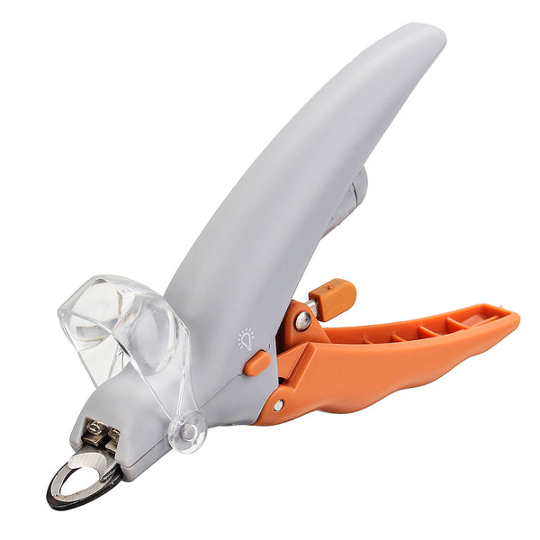 Illuminated Light Pet Nail Clipper for Cats and Dogs Trimmer Grinder Grooming