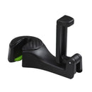 2 in 1 Auto Car Back Seat Phone Holder Stand Headrest Hanger Hooks Clips fo F5T6