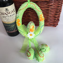 Easter Egg Decoration Wreath Party Fondant Decoration DIY Hanging Ornament  V9Q7