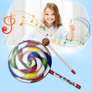 Lollipops Pattern Colorful Drum Percussion Instrument For Children KindergarE9D1