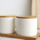 Simple life Creative Ceramics kitchen food containers organizer jars for sp