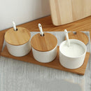 Simple life Creative Ceramics kitchen food containers organizer jars for sp
