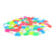 100Pcs Glow in the Dark Pebbles Artificial Stone Walkway Aquarium Fish Tank