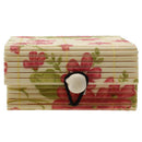 1Pc Delicate Ring Necklace Earrings Bamboo Wooden Case Jewelry Storage Boxe T3N9