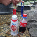 8 Pack Silicone Water Bottle Holder Hook W/ Key Ring - Hanging Buckle Miner