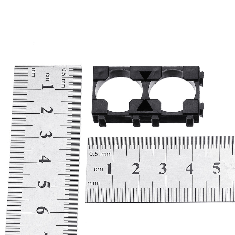 50pcs 2 Series 18650 Lithium Battery Support Combination Fixed Bracket With Bayonet