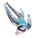 Classic Alloy Enamel Swallow Brooch Pins Scarf Pins Christmas Gift Banquet  B5N3