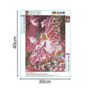 DIY 5D Diamond Cross Embroidered Wings Elf Diamond Painting Rhinestone Pain