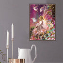 DIY 5D Diamond Cross Embroidered Wings Elf Diamond Painting Rhinestone Pain