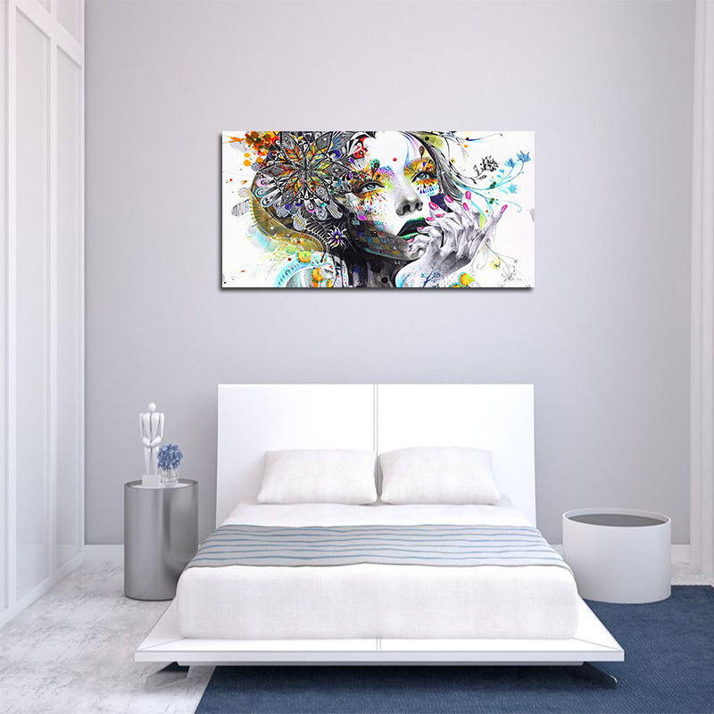 Miico Hand Painted Oil Paintings People Modern Paintings Wall Art For Home Decoration