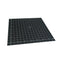 300*300mm Black Square Scrub Surface Heated Bed Sticker Sheet With 1:1 Coordinate