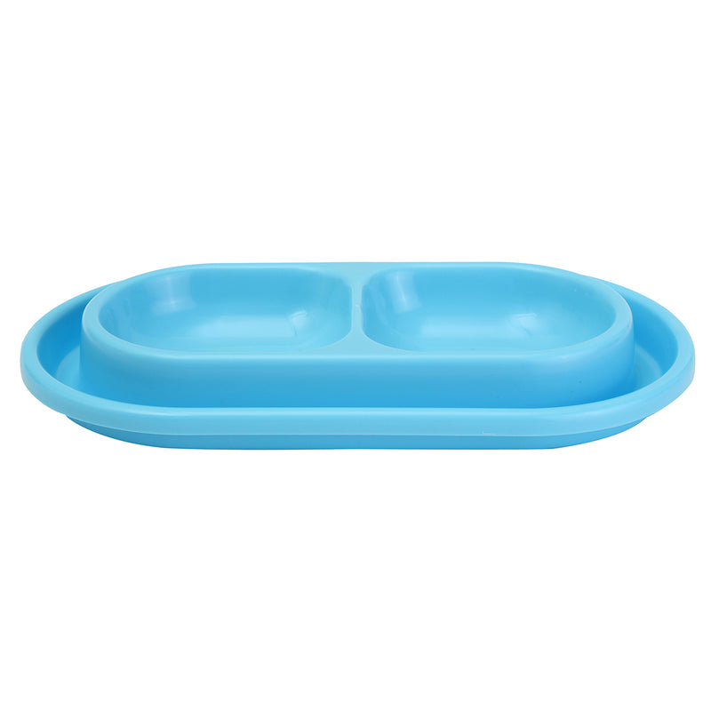 Anti-Ant Pet Puppy Dog Cat Doggie Dish Double Bowl Water Food Feeding Tool