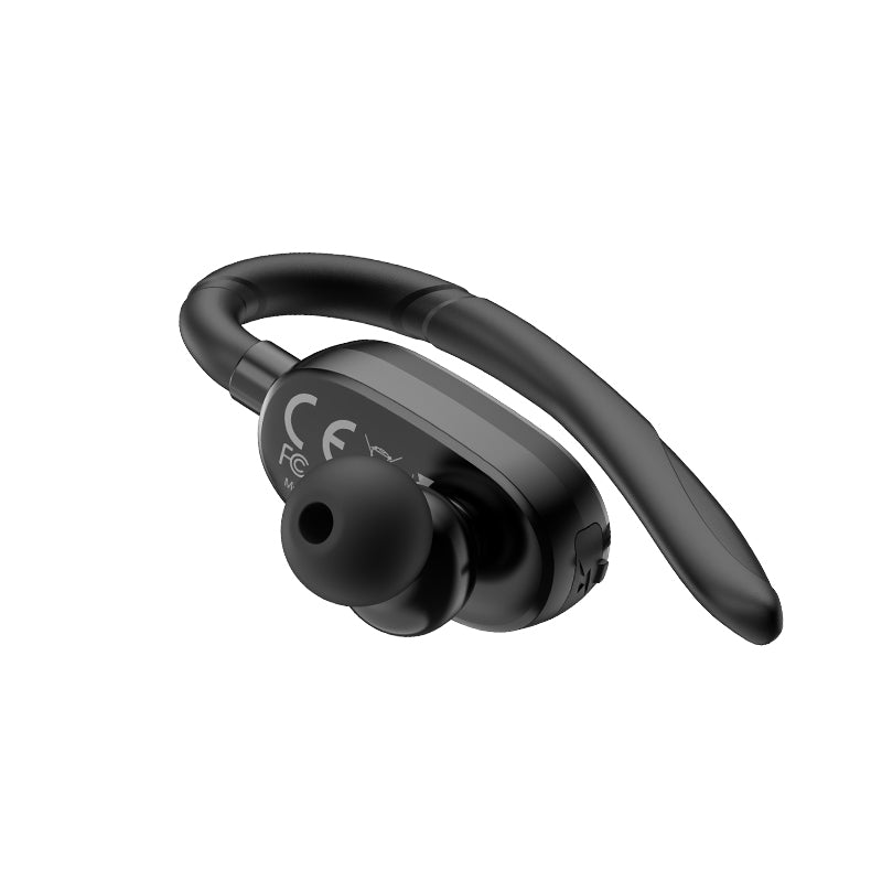 HOCO E26 Plus bluetooth 5.0 Single Wireless Hanging Earphone Hi-Fi Business Headphone With Mic