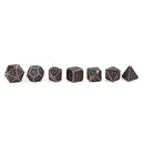 7 Pcs/Set Metal Dice Set Polyhedral Dices Role Playing Dragons Dice Party Table Game