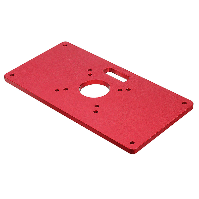 Woodworking 235x120mm Aluminum Alloy Router Table Insert Plate Mounting Base Plate for MAKITA RT0700C WORX