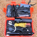 Outdoor SOS Emergency Equipment Tool Kit First Aid Box Supplies Survival