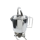 IPRee 1.2L 2-3 People Portable Stainless Steel Hanging Pot Outdoor Camping Picnic Cookware