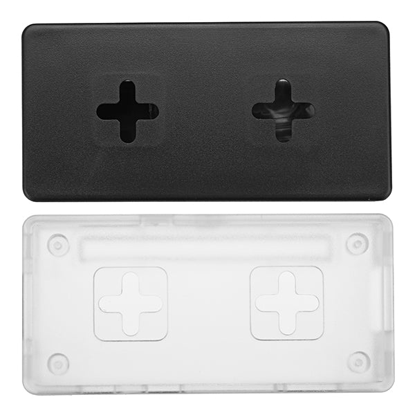 Black/Transparent Plastic GPIO Reference Case For Raspberry Pi Zero W/V1.3