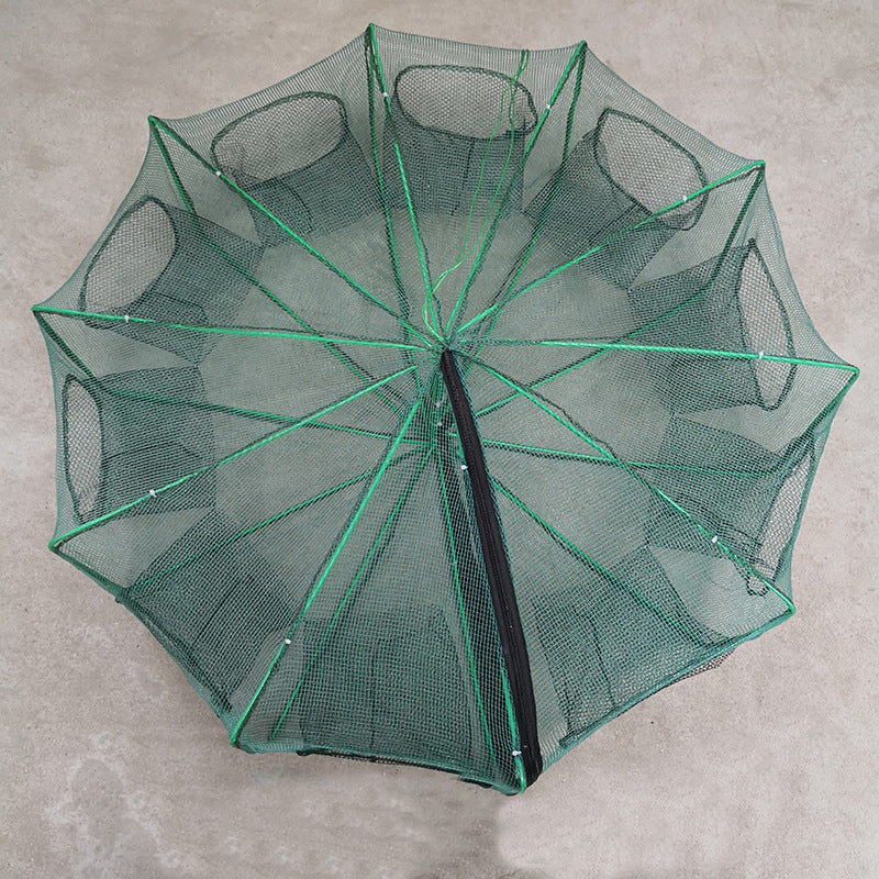 Foldable Fishing Net Bait Trap Fish Minnow Crawfish Shrimp Net