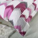 3 PCS Bedding Sets Geometric Lattice Pattern Quilt Cover Pillowcase For Queen Size