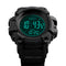 SKMEI 1356 Compass Pedometer Calorie Sport Watch Chronograph World Time Stopwatch Digital Watch
