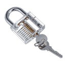 30Pcs Unlocking Lock Picks Set Key Extractor Transparent Practice Padlock Tool